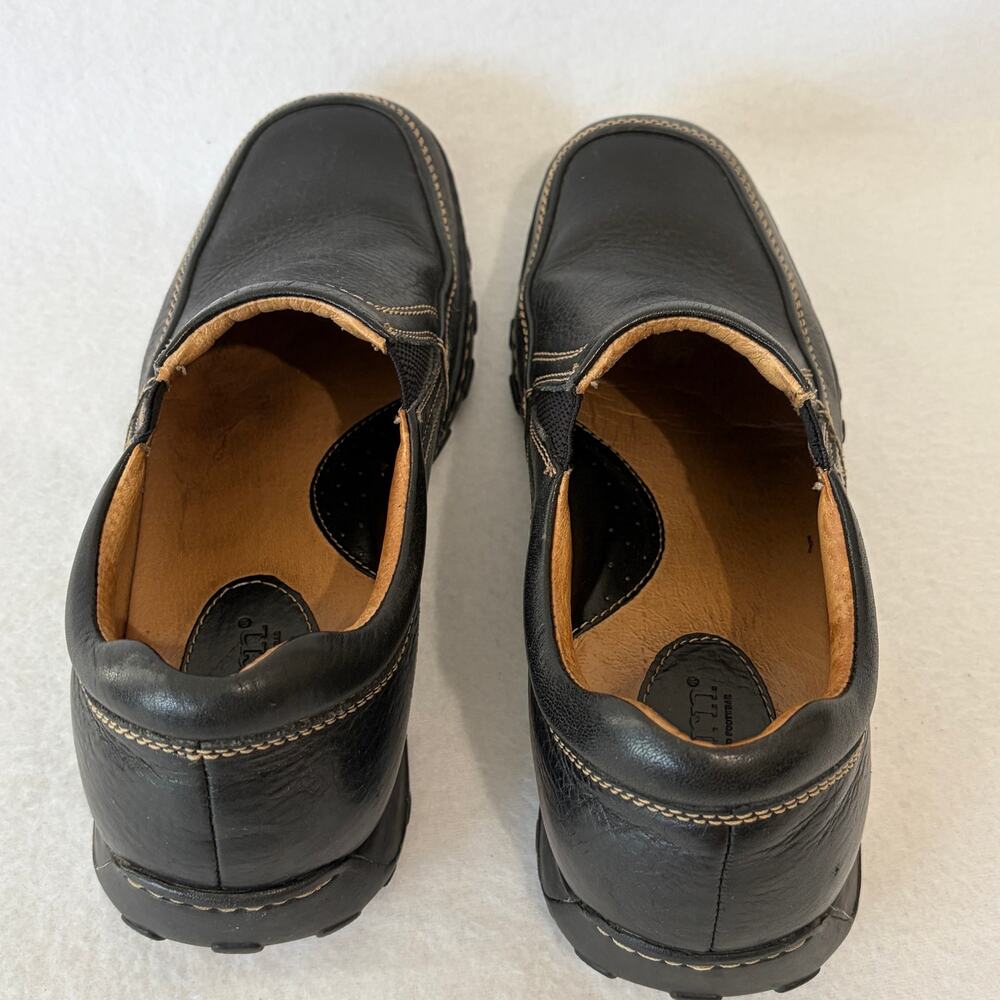 Born Concept Loafers Men's Size 9.5 EUR 43 Black Leather Casual Slip On Shoes - Picture 10 of 11